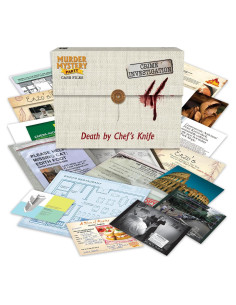 Archivo de Caso Muerte por Cuchillo de Chef - University Games