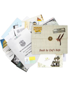 Archivo de Caso Muerte por Cuchillo de Chef - University Games 2