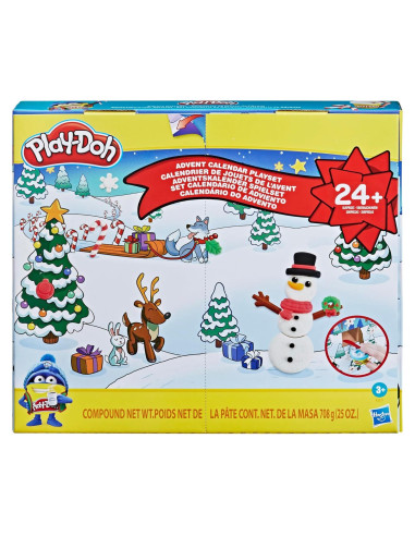 Calendario de Adviento Play-Doh con 24 Sorpresas Creativas