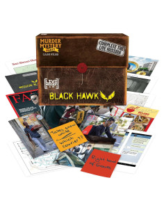 Juego de Misterio Inmersivo - Misión Halcón Negro - 1+ Jugadores