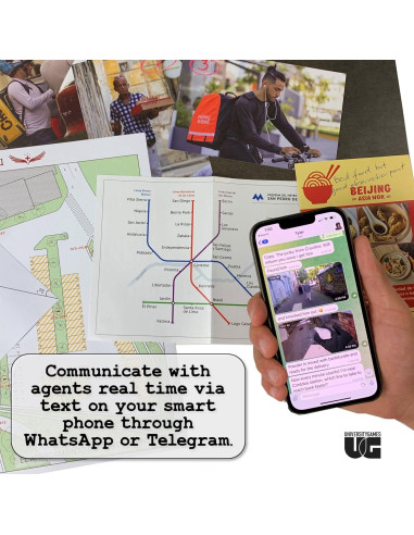 Juego de Misterio Inmersivo - Misión Halcón Negro - 1+ Jugadores