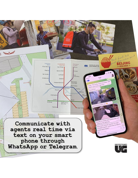 Juego de Misterio Inmersivo - Misión Halcón Negro - 1+ Jugadores