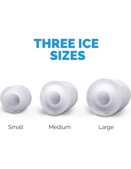 Máquina de Hielo Newair AI-100R - 12.7 kg/día, Portátil Máquina de Hielo Newair AI-100R - 12.7 kg/día, Portátil