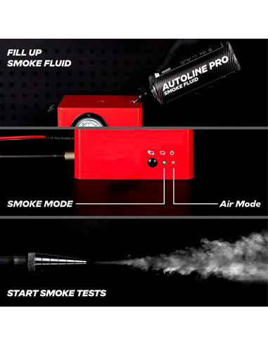 Máquina de Humo AutoLine Pro Modelo 02 para Detección de Fugas