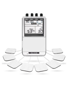 iSTIM EV-805 Estimulador TENS EMS 4 Canales Alivio Dolor