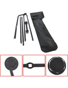 Juego de Llaves de Neumático Waltyotur 6 Piezas para Ram 2500 3500 2