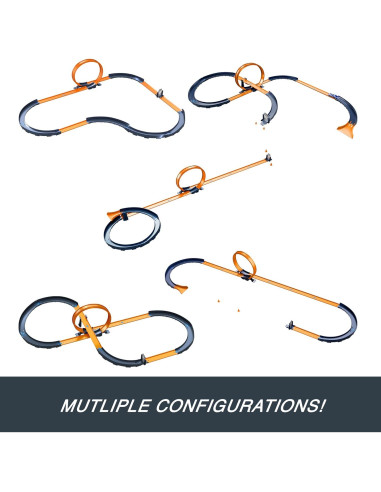 Set de pista Hot Wheels RC con coche 1:64 y 30 piezas