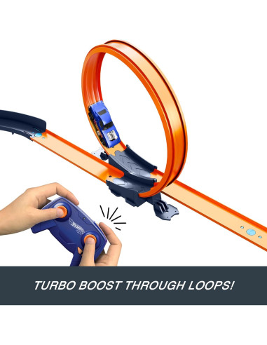 Set de pista Hot Wheels RC con coche 1:64 y 30 piezas