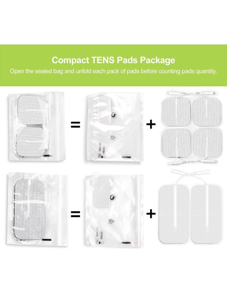 AUVON Estimulador Muscular TENS Doble Canal 20 Modos