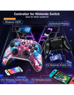 Controlador Pro Inalámbrico KINGLINE para Nintendo Switch 2