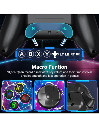 Controlador Pro Inalámbrico KINGLINE para Nintendo Switch