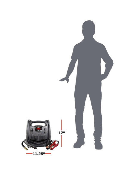 Arrancador de Salto Schumacher SJ1332 1200A 6 en 1 Portátil