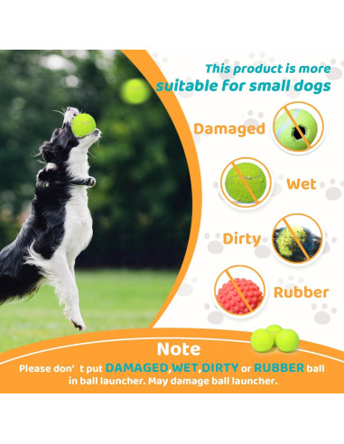 Lanzador automático de pelotas Jovani para perros pequeños