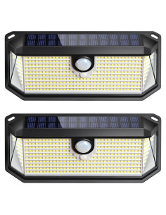 Luces Solares Brightever 388 LEDs 4000LM IP65 3 Modos