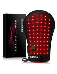 Guantes de Terapia de Luz Roja Viconor para Manos y Dedos