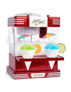 Máquina de Hielo Raspado Nostalgia RSM602 - Rojo Retro