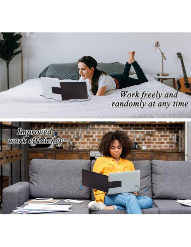 Extensor de Pantalla Iryreafer 14.1" FHD 1080P USB-C/HDMI