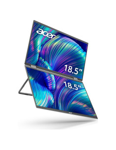 Monitor Doble Portátil Acer PD193Q 18.5" FHD Plegable