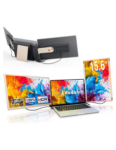 Extensor de Pantalla Portátil Leudaich 15.6" FHD 1080P DIY