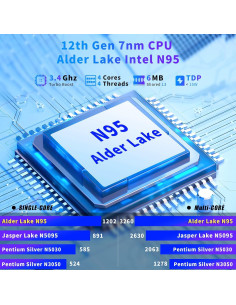 Laptop NIAKUN N95 16GB RAM 1TB SSD FHD 16" Teclado Retroiluminado 2