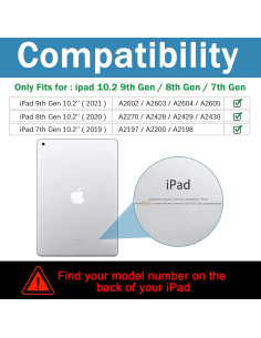 Funda para iPad 10.2" Nitupai Resistente a Golpes Niños 2