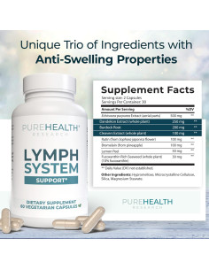 Suplemento Drenaje Linfático PureHealth Research 24.91g 2
