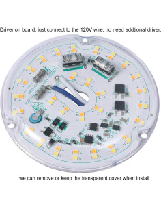 Kit Luz LED Retrofit 10cm Ledytech 18W Regulable 2200LM 2