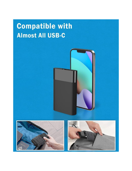 Cargador Laptop HP 65W USB C UNAWUDOH Tipo C