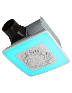 Ventilador de extracción Broan-NuTone SPK110RGBL 110 CFM LED 24 Colores