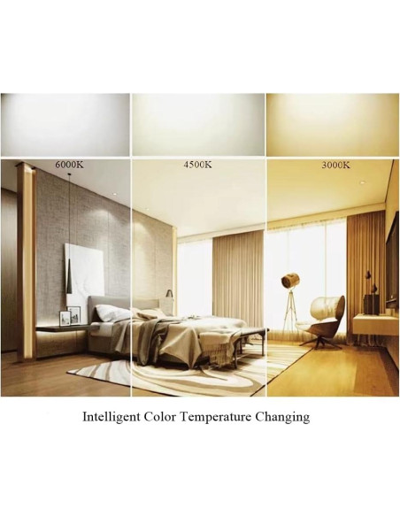 Kit Luz LED Retrofit 10cm Ledytech 18W Regulable 2200LM