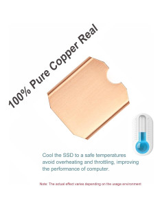 Disipador Térmico Awxlumv M.2 2230 para Steam Deck 2