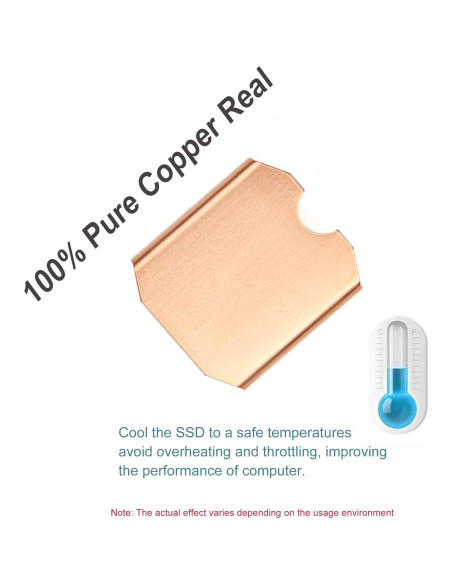 Disipador Térmico Awxlumv M.2 2230 para Steam Deck