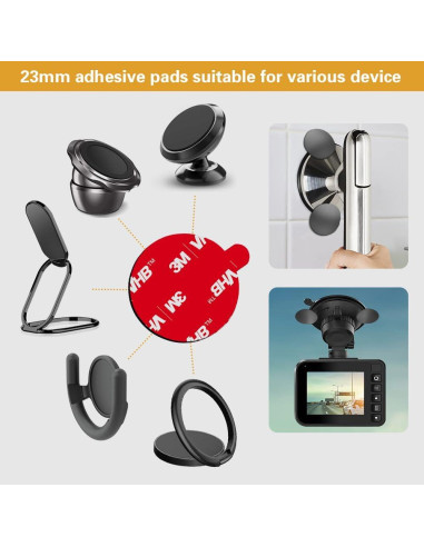 Almohadillas Adhesivas 3M VHB Lendouble 4 Pcs 80mm Doble Cara