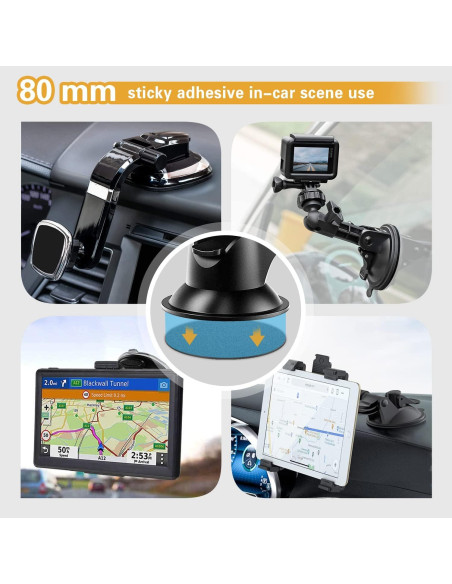 Almohadillas Adhesivas 3M VHB Lendouble 4 Pcs 80mm Doble Cara