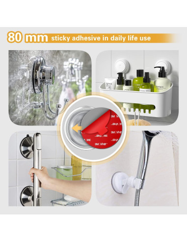 Almohadillas Adhesivas 3M VHB Lendouble 4 Pcs 80mm Doble Cara