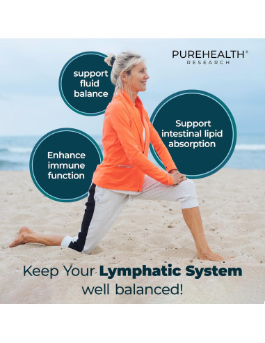 Suplemento Drenaje Linfático PureHealth Research 24.91g