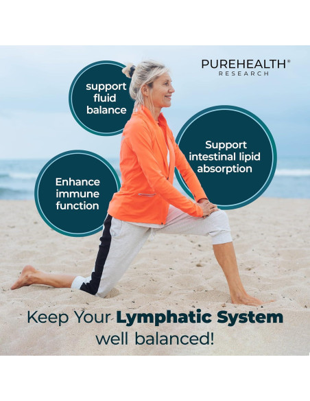 Suplemento Drenaje Linfático PureHealth Research 24.91g