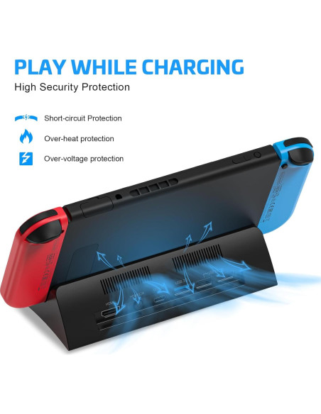 Dock para TV Nintendo Switch KEKUCULL 4K HDMI USB-C