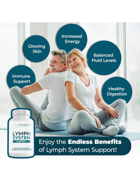 Suplemento Drenaje Linfático PureHealth Research 24.91g