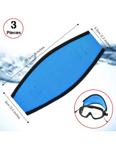 Cubierta de Neopreno Skylety para Máscaras de Buceo 3 Piezas 2