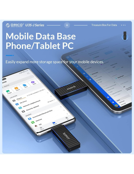 ORICO Unidad Flash USB 3.0 64GB 260MB/s con Llavero