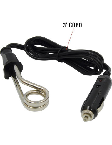 Calentador de Bebidas RoadPro RPBH-012 12V para Cerámica