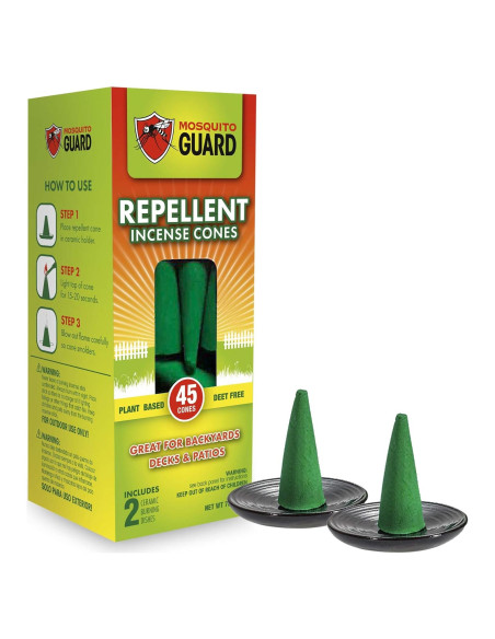 Conos de Incienso Repelente Mosquitos Mosquito Guard 45pcs