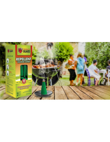 Conos de Incienso Repelente Mosquitos Mosquito Guard 45pcs