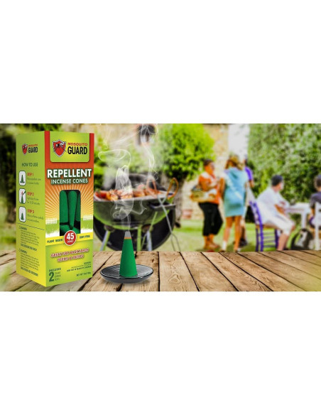 Conos de Incienso Repelente Mosquitos Mosquito Guard 45pcs
