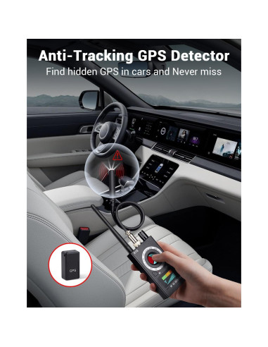 Detector de Cámaras Ocultas Navfalcon GPS y Infrarrojo