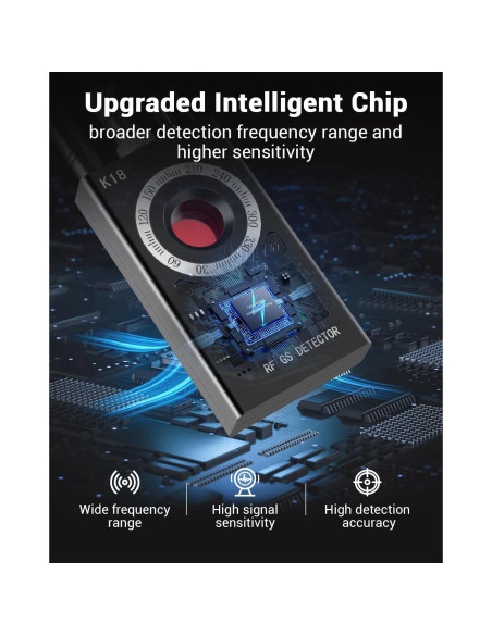 Detector de Cámaras Ocultas Navfalcon GPS y Infrarrojo