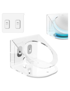 Soporte de Pared Geekria para Echo Dot 4ta Gen. Transparente