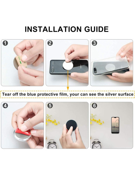 Soporte Magnético para Teléfono LU2000 - Instalación Fácil