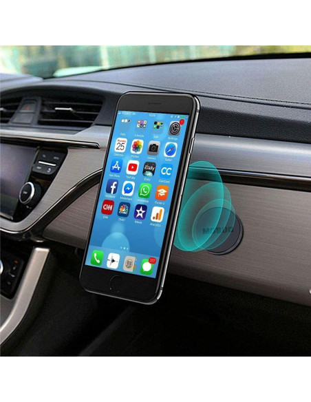 Soporte Magnético para Teléfono LU2000 - Instalación Fácil